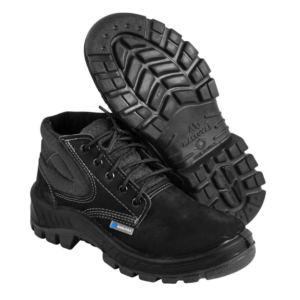 BOTINA NOBUCK MARLUVAS PRETA CADARÇO