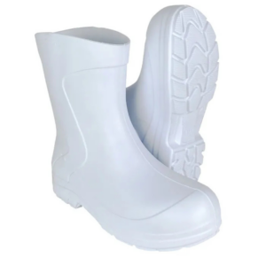 BOTA PVC CANO MÉDIO BRANCA
