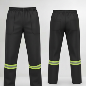 CALÇA DE BRIM C/ FAIXA REFLETIVA