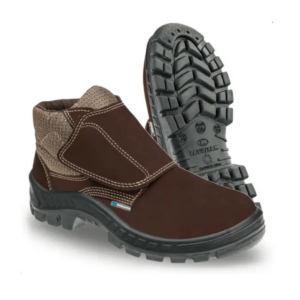 BOTINA NOBUCK MARLUVAS CAFÉ VELCRO